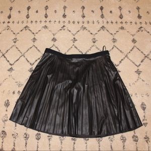 J Crew "leather" skirt. No tags but never worn